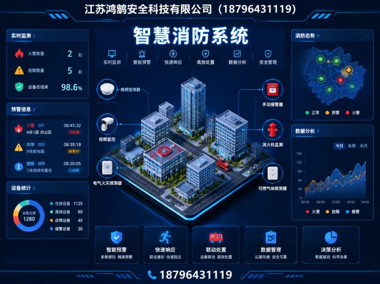武威智慧消防系统展示图