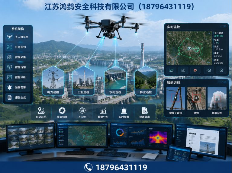 武威无人机巡检系统展示图